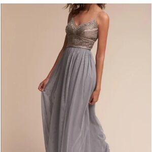 NWT Adrianna Papell sequined gown